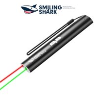 Smiling Shark Đèn Laser Bút Chiếu Tia Laser Xanh Lá / Đỏ Nhỏ Đèn laze mini Gọn đèn laze Có Thể Sạc Lại Bằng Cổng USB Thời Trang Dùng Làm Quà Tặng Cho Mèo Cưng