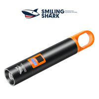 Smiling Shark SD0401 Đèn pin COB Led M77 cắm trại siêu sáng với nắp móc khóa USB di động sạc Zoom không thấm nước ngoài trời