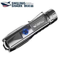 SmilingShark E32C Đèn pin siêu sáng M80 USB có thể sạc lại 8400 lumens Có thể phóng to Đèn LED để cắm trại đi bộ hộ gia đình