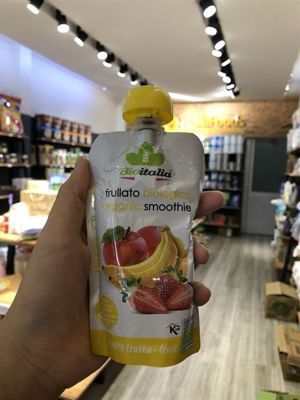 Smoothie táo hữu cơ Bioitalia 120g