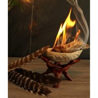 Smudging Feather/ Lông vũ quạt khói Sage/ Lông gà tây đen