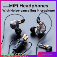 Sn Khả năng tương thích rộng Tai nghe có dây Phụ kiện điện thoại Âm thanh có độ trung thực cao PC Tai nghe có dây tiện dụng