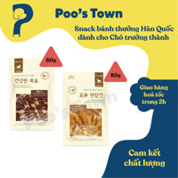 Snack bánh thưởng cuộn cá cho Chó Gooday 80g