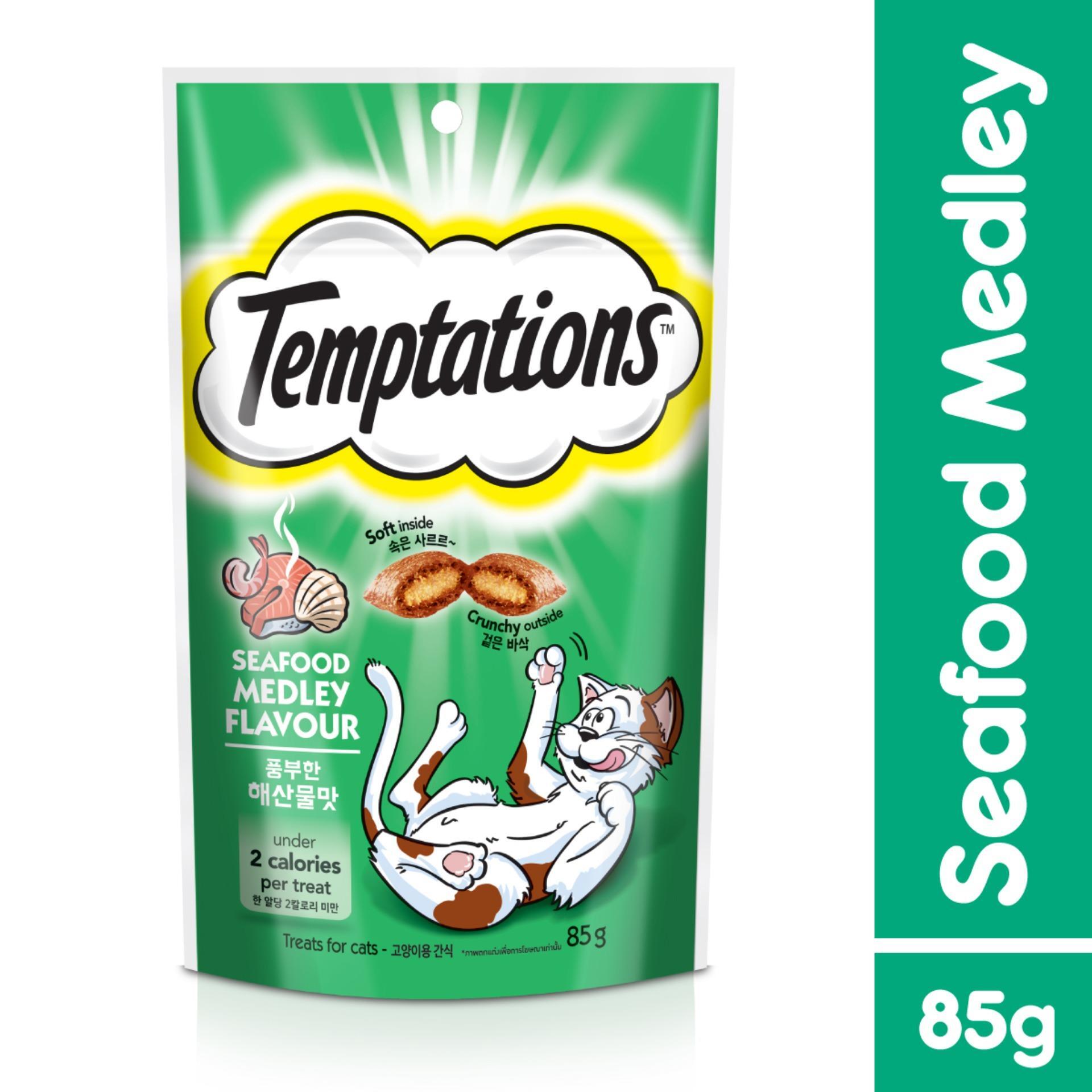 Snack Bánh Thưởng Mèo Temptations 85g