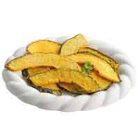 Snack Bí Đỏ Sấy Giòn, Bí Đỏ Sấy Thăng Hoa - Ngon Ngon Giòn Rụm, Ăn Vặt Tự Nhiên - Túi/Gói 250G
