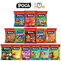 Snack Bim Bim Poca Đủ Vị Giòn Rụm Gói Nhỏ Và Gói Lớn