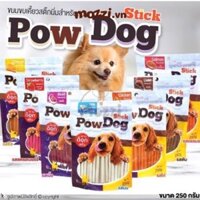Snack cho chó Que mềm PowDog Stick gói 250gr Thái Lan