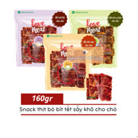Snack Cho Chó Thịt Bít Tết Natural Core Love Meat 160g