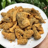Snack da cá hồi trứng muối rong biển