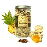 Snack Gạo Lứt Kẹp Thơm GUfoods (Hũ 150g)