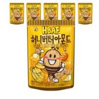 Snack Hạnh Nhân Hàn Quốc Giá Rẻ Nhất - Hạt Bơ Mật Ong 40g * 6 Cái