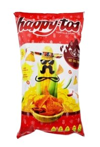 Snack Happytos bắp vị cay ngọt 140g