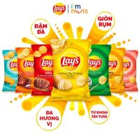 Snack Khoai tây Lays đủ vị gói nhỏ và gói lớn