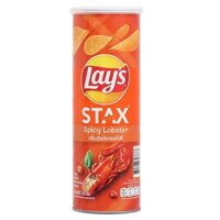Snack khoai tây Lay's vị tôm hùm cay lon 100g (từ 1 tuổi)