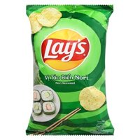Snack khoai tây Nori Lay's vị tảo biển gói 90g (từ 1 tuổi)
