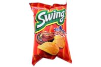 Snack khoai tây Orion Swing vị bò bít tết 48g