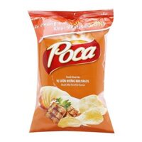 Snack Khoai Tây Poca Vị Sườn Nướng BBQ Brazil (56g)