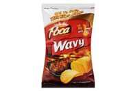 Snack khoai tây Poca Wavy vị bò bít tết 110g