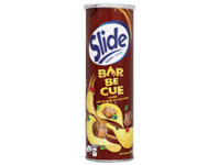 Snack Khoai Tây Slide Thịt Nướng Lon 90G