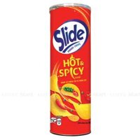 Snack Khoai Tây Slide Thơm Cay Lon 90G