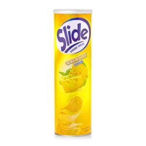 Snack khoai tây vị phô mai Slide lon 160g
