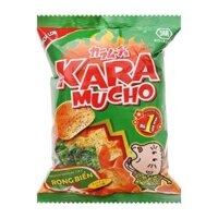 Snack Khoai Tây Vị Rong Biển Cay, Karamucho Potato Chips, Spicy Seaweed (44g) - KOIKEYA