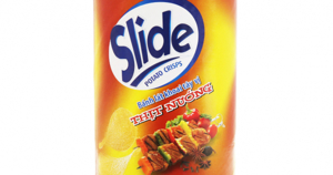 Snack khoai tây vị thịt nướng Slide lon 75g