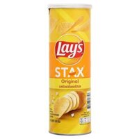 Snack Lay's Stax vị tự nhiên lon 100g