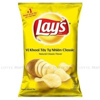 Snack Lay's Vị Khoai Tây Tự Nhiên Classic Gói 90G