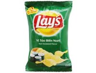Snack Lays vị Tảo biển Nori - Bịch 29g