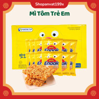 Snack Mì Ăn Liền Trẻ Em Enaak Indonesia Hộp 24 Gói x 30 Gram, Mì Tôm Trẻ Em Ăn Liền
