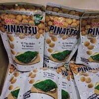 Snack nhân đậu phộng vị tảo biển Pinattsu Oishi gói 85g