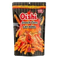 Snack Oishi tôm cay nồng túi zip 70g