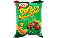 Snack Poca Partyz vị bò lúc lắc 40g