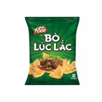 Snack Poca Vị Bò Lúc Lắc Gói 60g: Hương Vị Bò Lúc Lắc Đậm Đà, Giòn Tan Khó Cưỡng