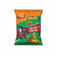 Snack Poca Vị Que Giòn BBQ Gói 60g: Hương Vị Sườn Nướng BBQ Đậm Đà, Giòn Tan Hấp Dẫn