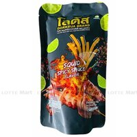Snack que thái Dorkbua vị mực sốt cay 62G