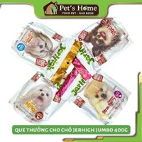 Snack Que thưởng Jerhigh Jumbo 400g bánh thưởng huấn luyện que mềm cho chó Thái Lan