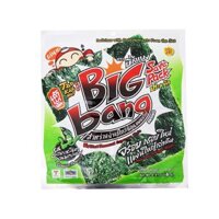 Snack Rong Biển Giòn TaoKaeNoi Big Bang Vị Truyền Thống (Lốc 12 gói - Xanh)