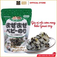 Snack rong biển khô rắc cơm cho bé Gosei ăn liền 35g nội địa Nhật Bản cho bé từ 1 tuổi