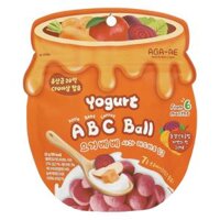 Snack sữa chua sấy khô AGA-AE vị táo, củ dền, cà rốt (20g)