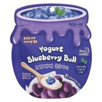 Snack sữa chua sấy khô AGA-AE vị việt quất (20g)