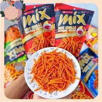 Snack tăm que cay Mix Hot Chilli Thái Lan (gói 60g) - Hương vị cay nồng từ ớt Thái Lan