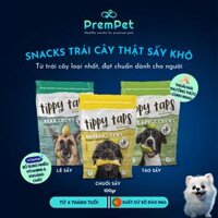 Snack Thưởng - Tippy Taps Treats -Từ  Trái Cây Thật Sấy - cho Chó - Túi 100g