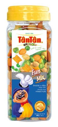 Snack và Đậu thập cẩm Tân Tân hũ 200g