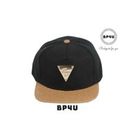 [Snapback] Nón Hater thời trang (đen nude) - Hàng xách tay