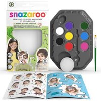Snazaroo bộ màu vẽ mặt phụ kiện hóa trang chủ đề Rainbow - 11 món