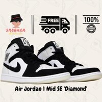 [SNEAKER AUTHENTIC- SHOP GIÀY CHÍNH HÃNG] NIKE JORDAN 1 MID ''DIAMOND''