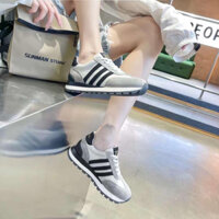 Sneaker ghi xám ba sọc - Bunny Shoes (M463)