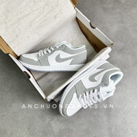 SNEAKER NIKE AIR JORDAN 1 LOW WHITE WOLF GREY